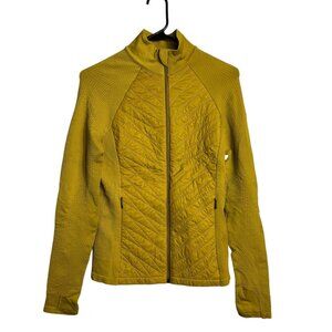 Athleta Flurry Force Insulated Full Zip Jacket II Palo Verde Gold Size Medium